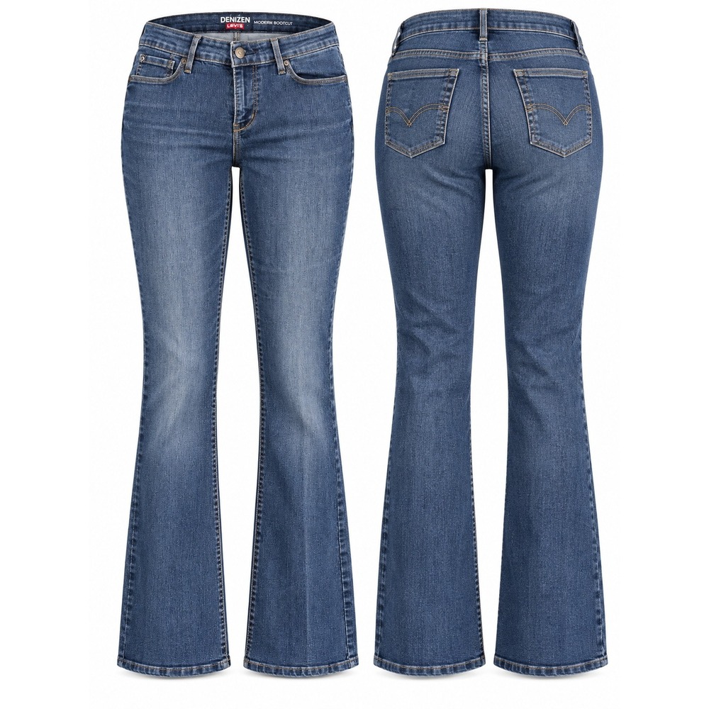 DENIZEN by Levi's Modern Bootcut Jeans Women's Size 12M Medium Wash Stretch